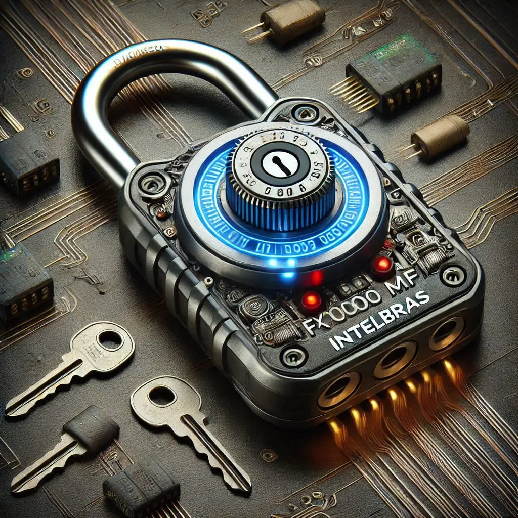 Fechadura Eletrônica com Leitor de Tag RFID FX 3000 MF Intelbras