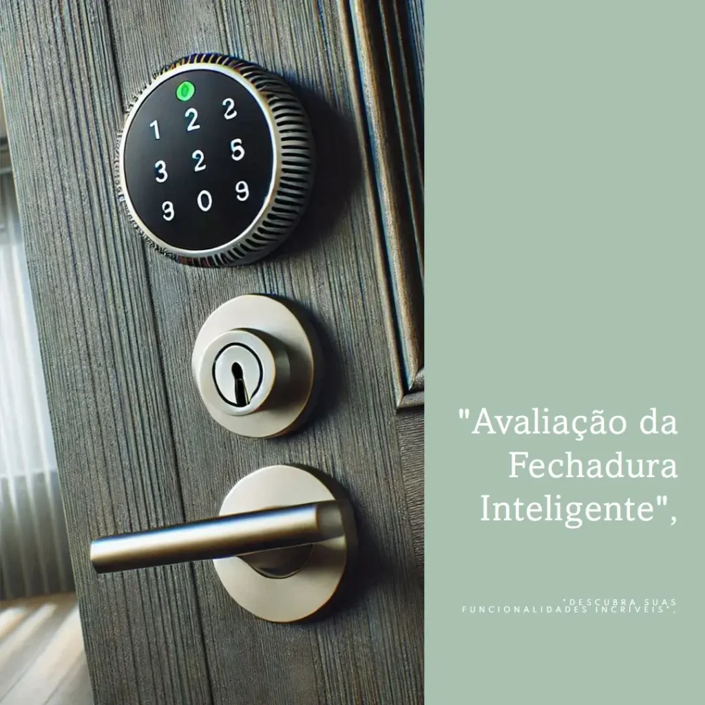 Fechadura Inteligente para Porta de Entrada com APP Tuya: Tecnologia e Segurança