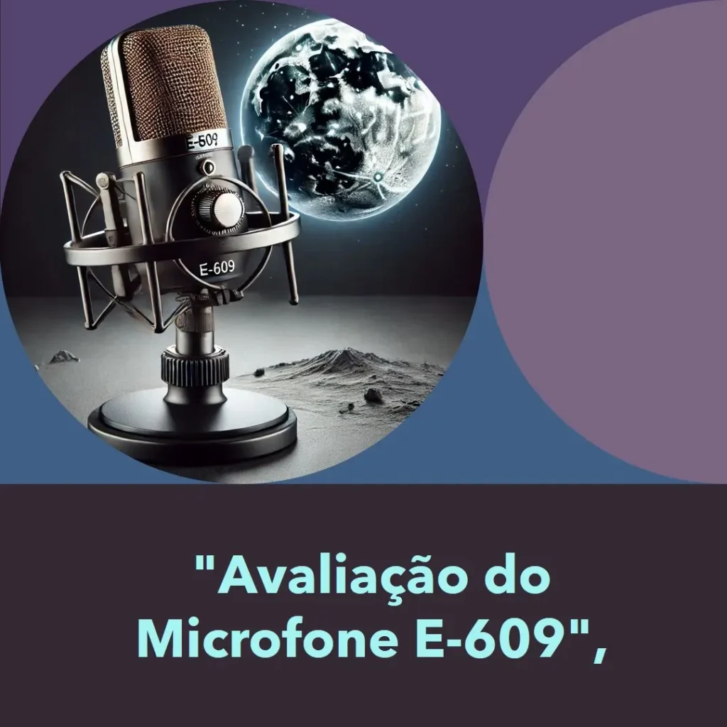 Microfone E-609 Silver Sennheiser: Qualidade e Performance para Músicos