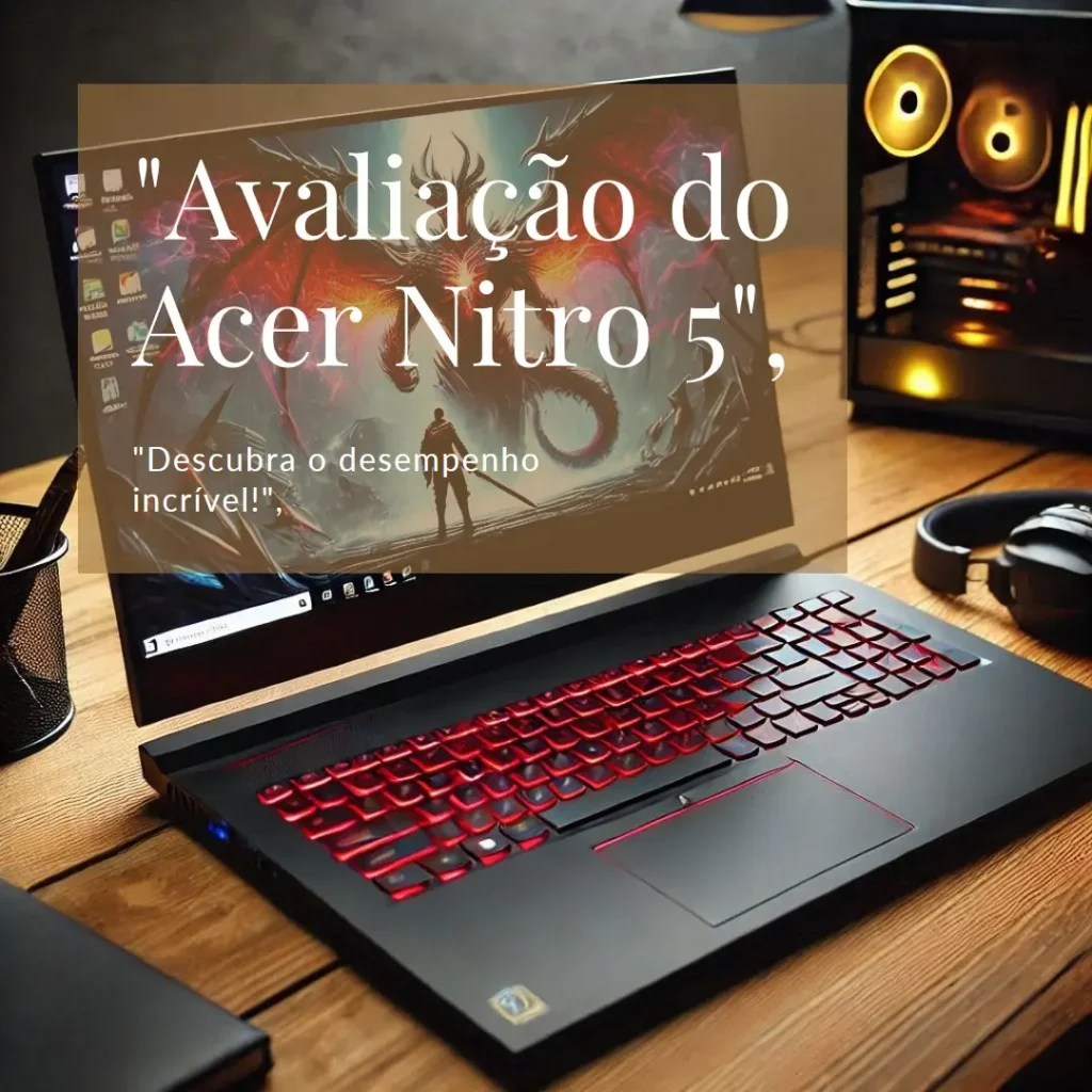 Acer Nitro 5 para Jogos: Potência e Performance para Gamers