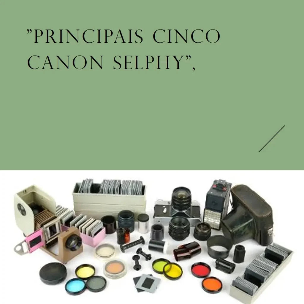 Principais Cinco Canon Selphy square