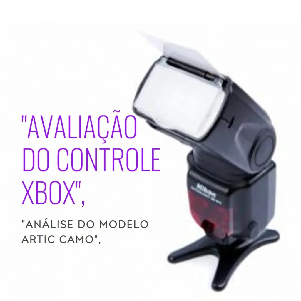 Controle Sem Fio Xbox - Arctic Camo: Funcionalidade e Estilo