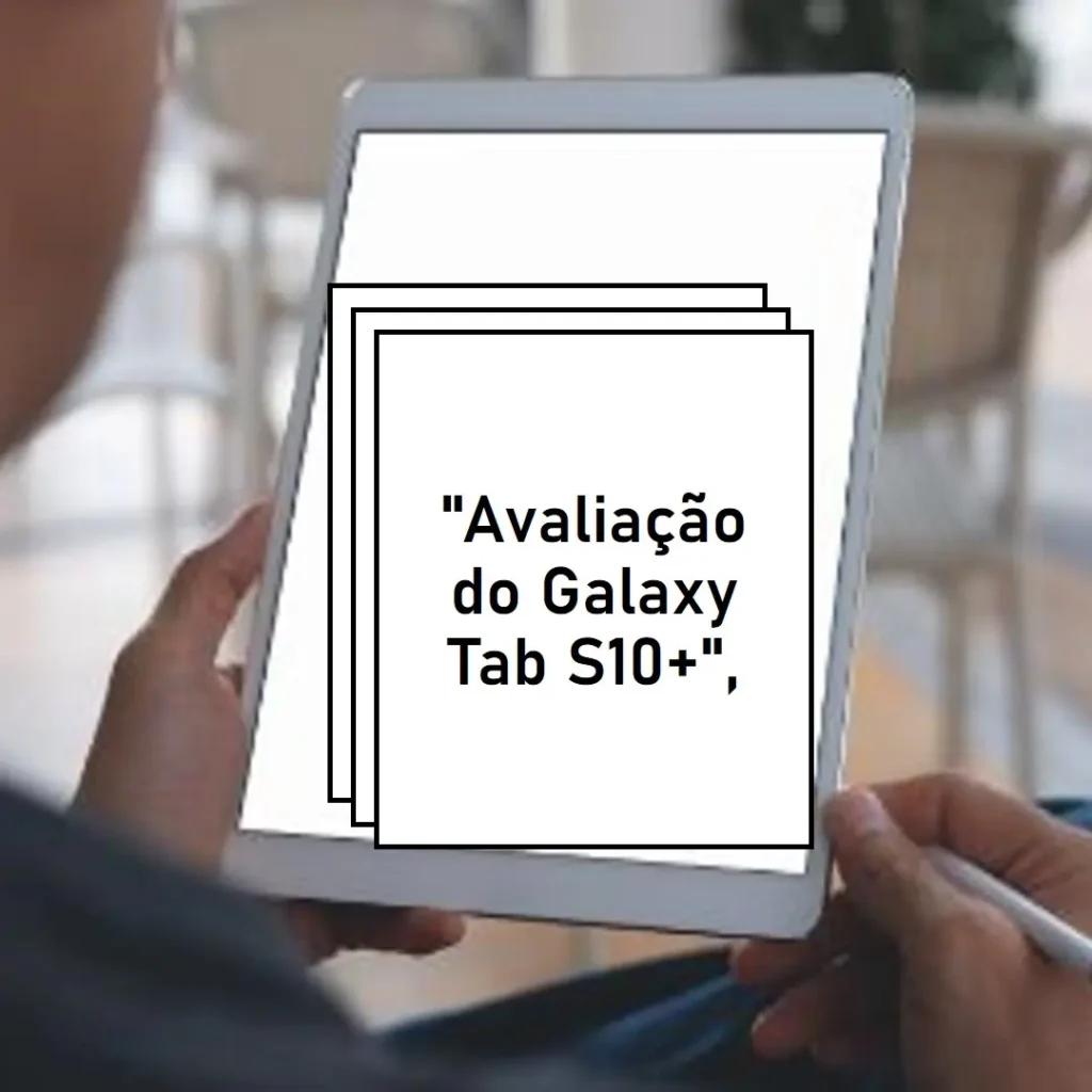 Galaxy Tab S10+ 512 GB: Tela Grande e Desempenho de Sobrar