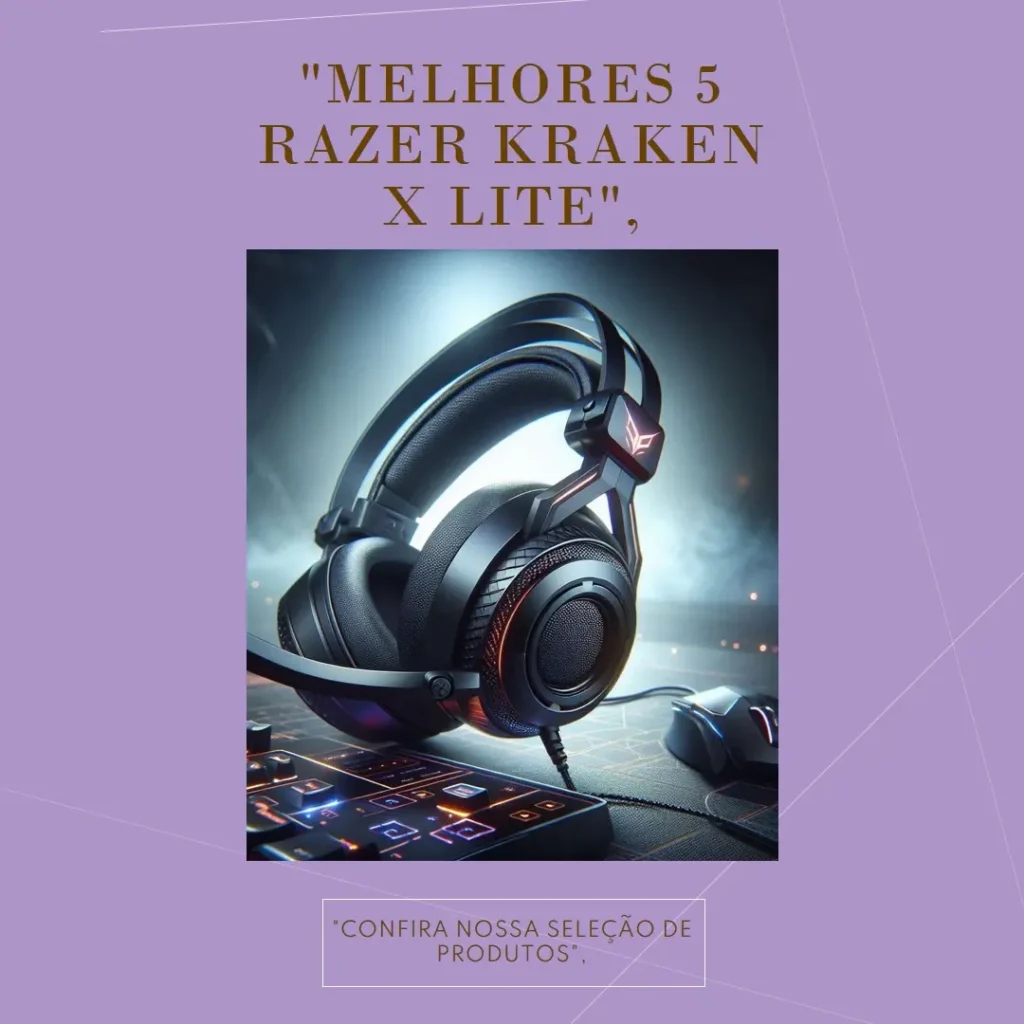 Melhores 5 Razer kraken x lite