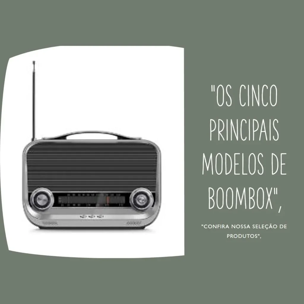 Top Cinco Modelos de Boombox 3 180w