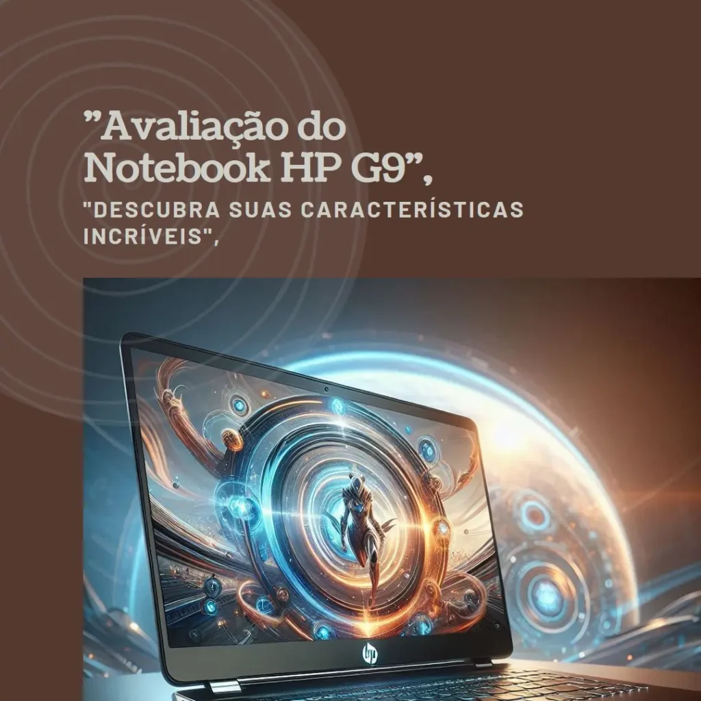 Notebook HP G9 Intel Core I5-1235U: Potência e Desempenho