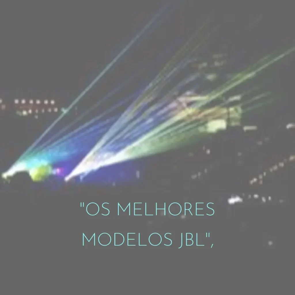 5 Melhores Modelos de caixa de som bluetooth JBL partybox stage 320