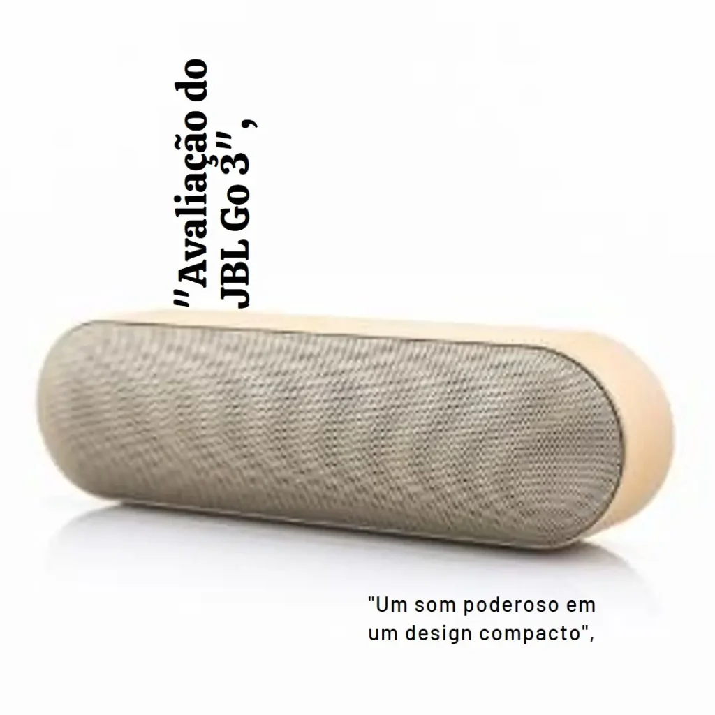JBL Go 3: Caixa de Som Bluetooth Ultraportátil com Design Moderno