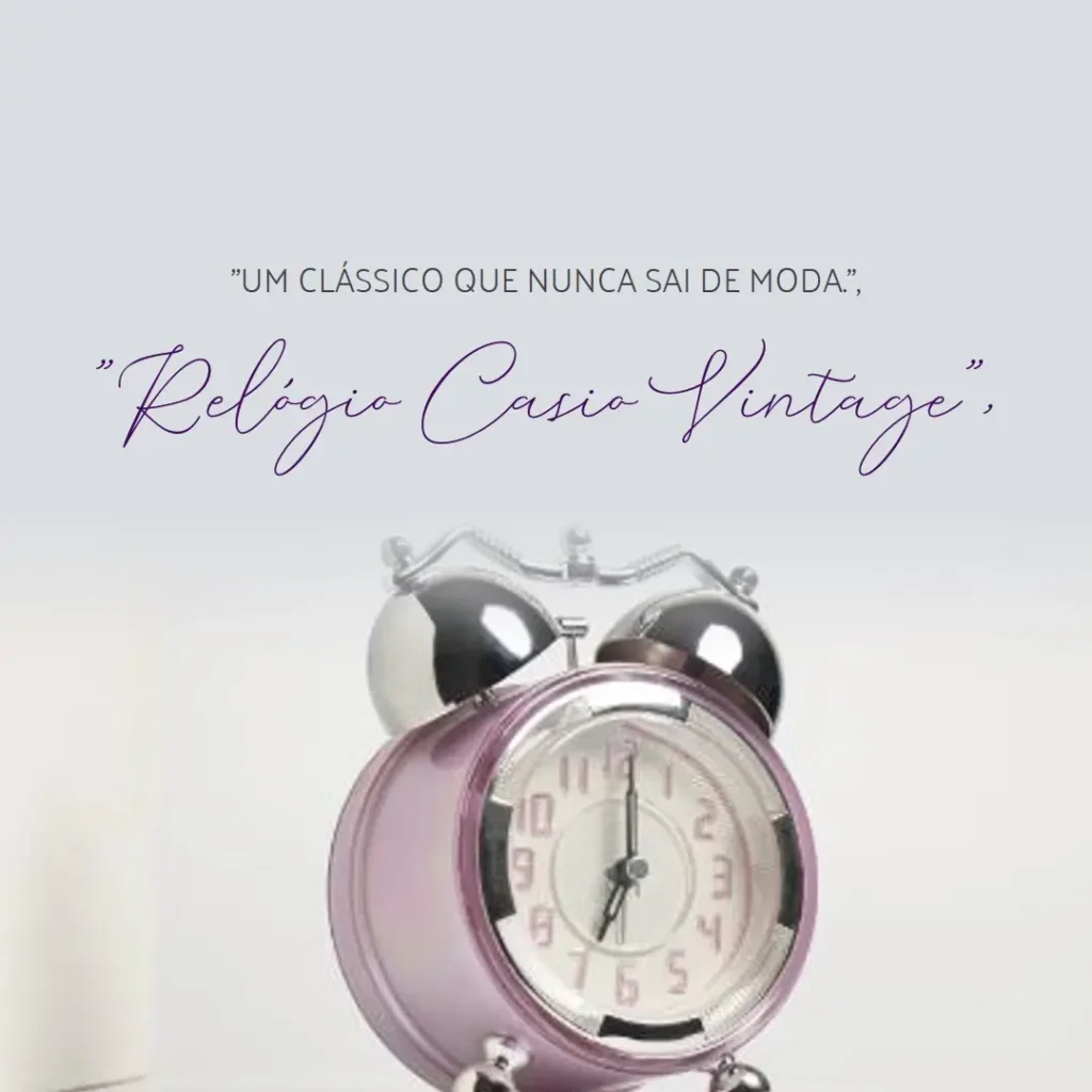 Relógio Casio Vintage Feminino: Elegância e Funcionalidade