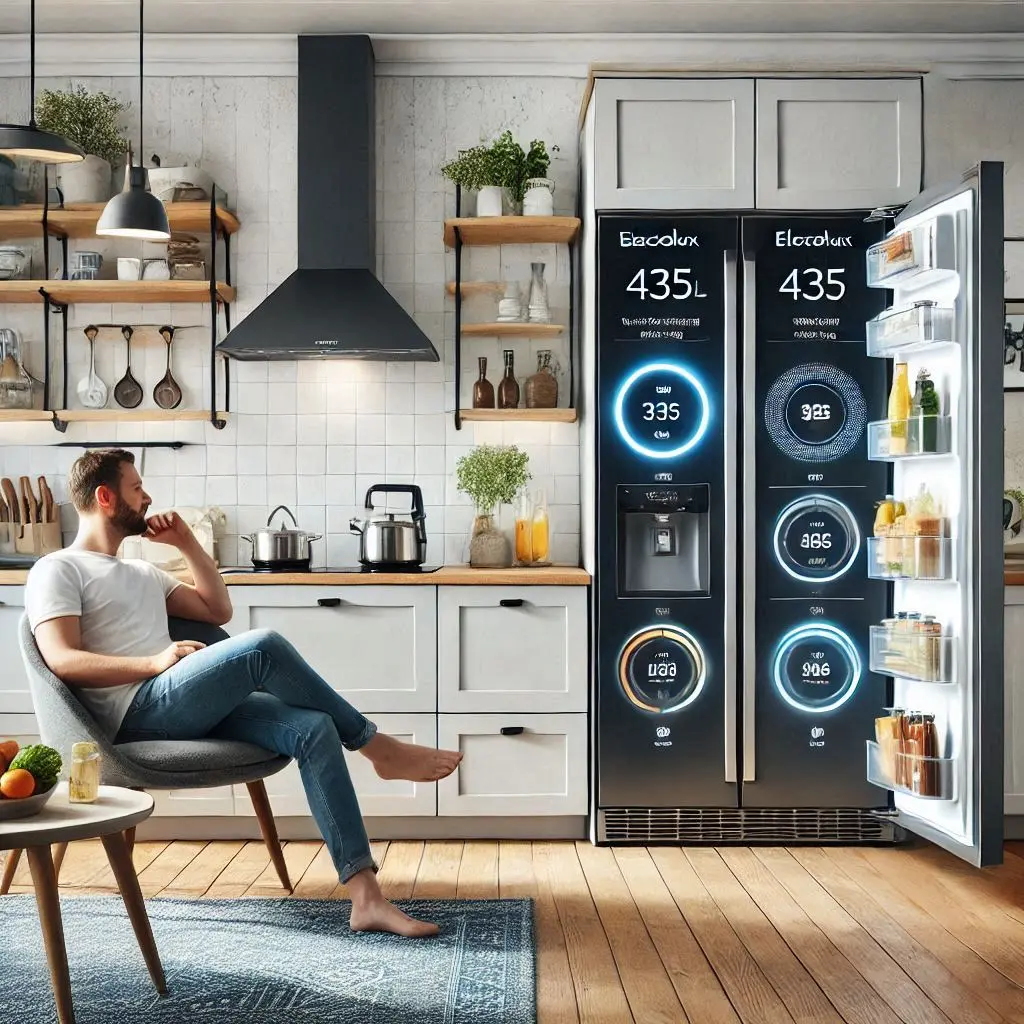 Geladeira Electrolux Side by Side Efficient com Tecnologia Autosense 435L