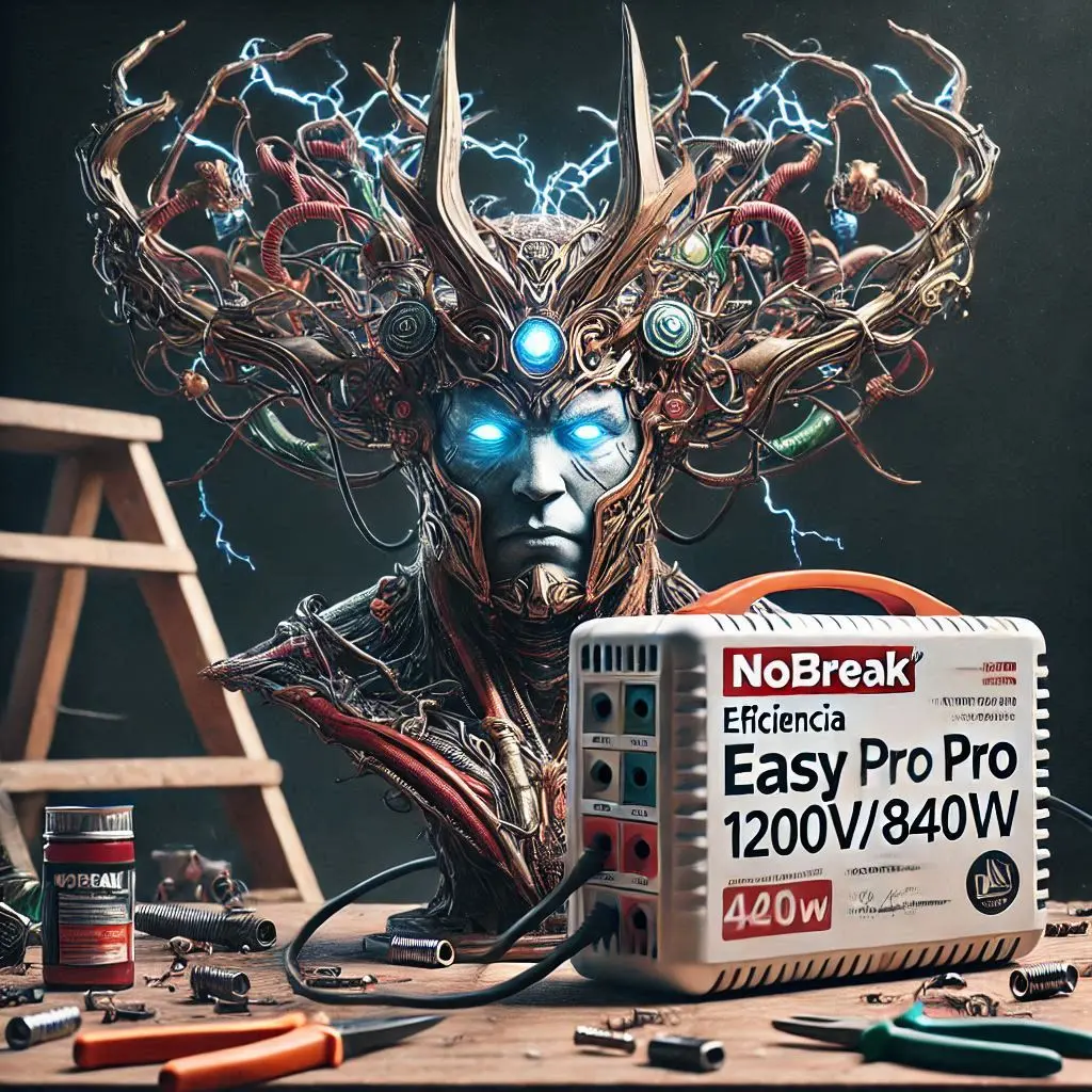 Nobreak Easy Pro NEP 1200V/840W: Eficiência e Proteção Bivolt