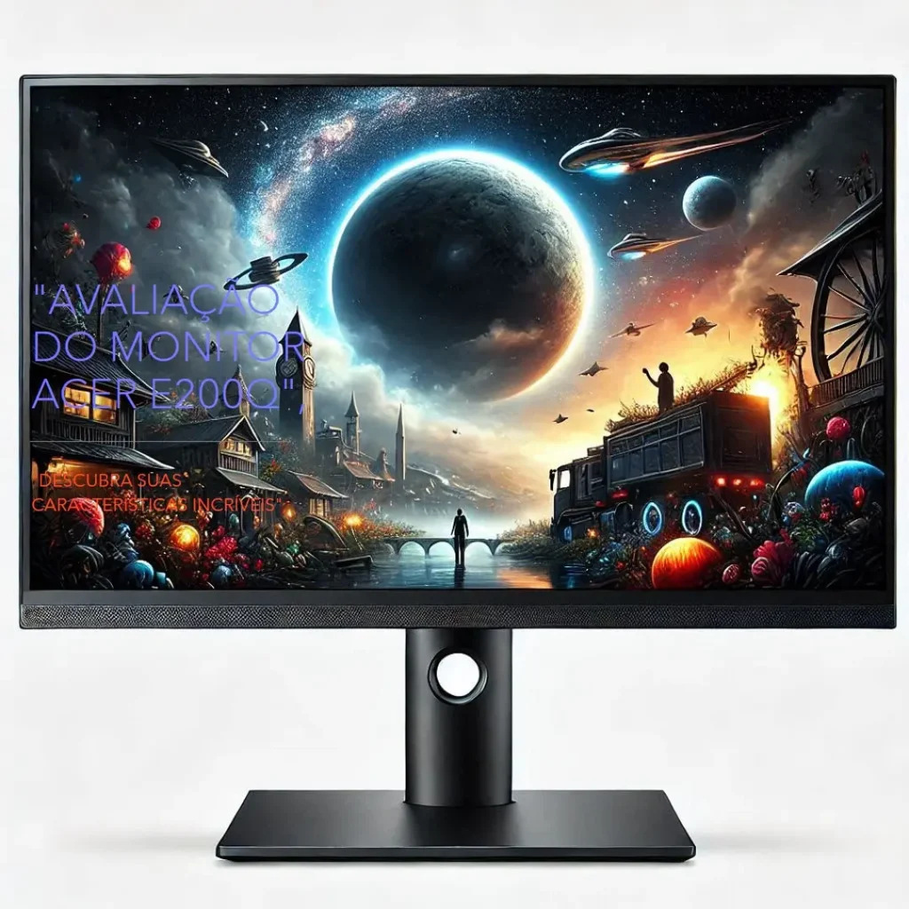 Monitor LED 19.5" Acer E200Q: Design Compacto e Excelente Desempenho