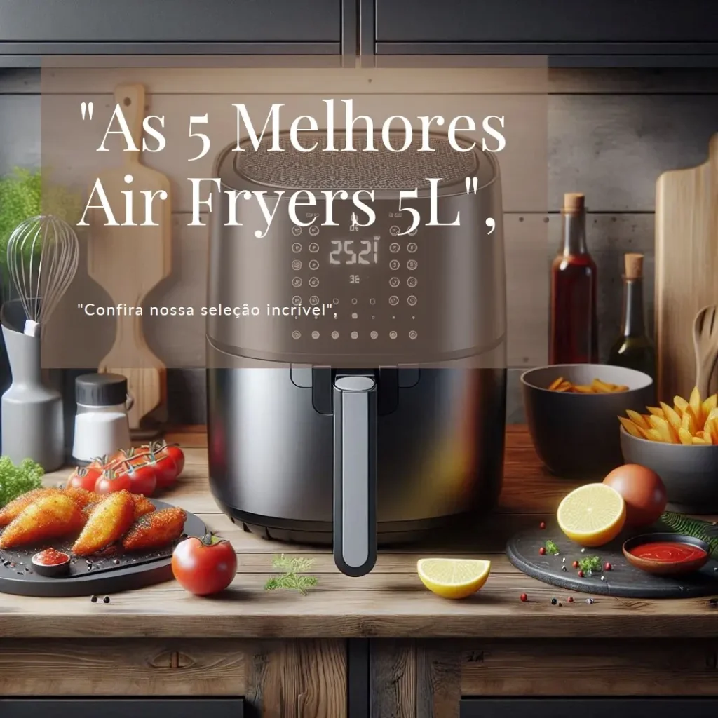 Lista de 5 Melhores: air fryer 5l