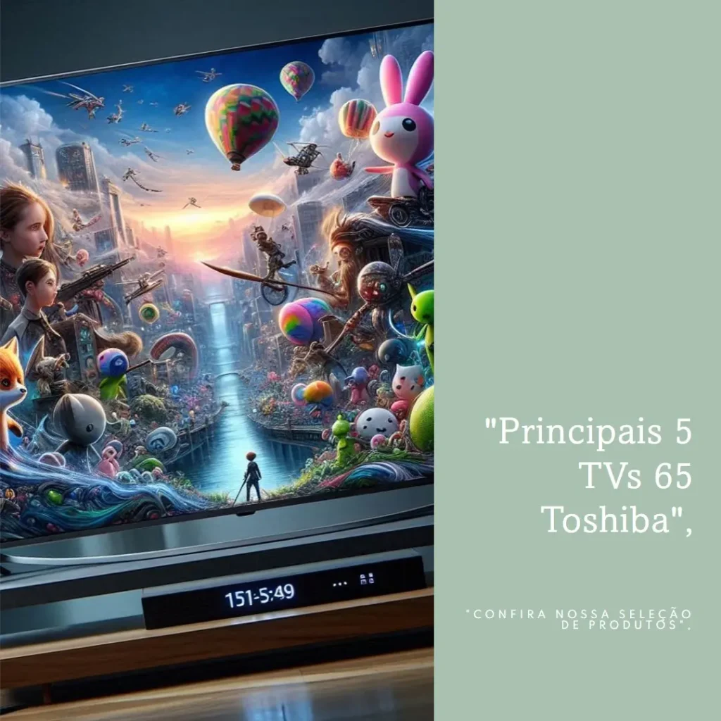 Principais 5 TV 65 Toshiba