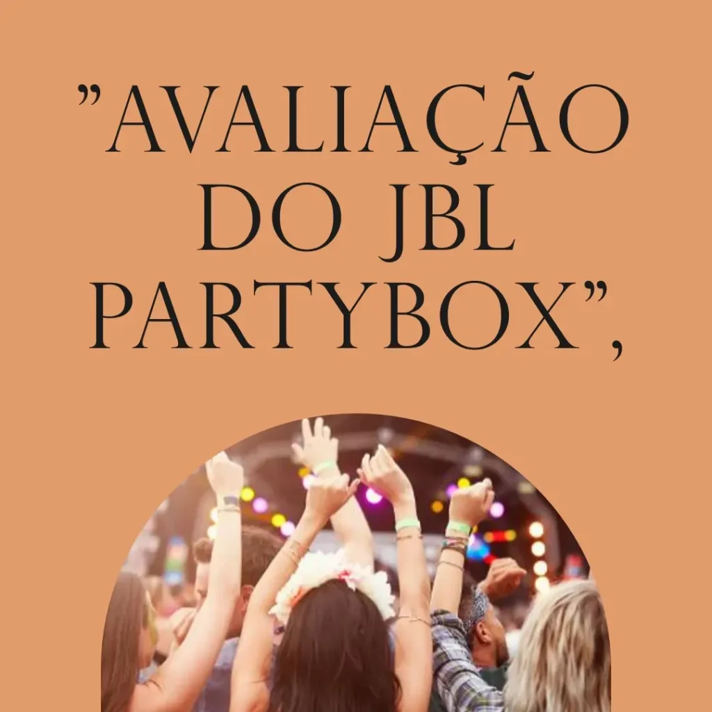 JBL PartyBox On-The-Go: Potência, Portabilidade e Estilo