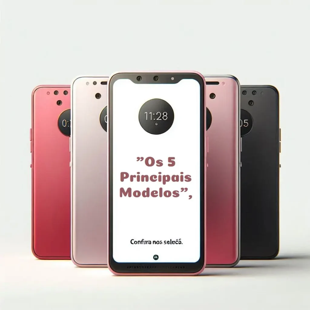 Os 5 Principais Modelos de Motorola G55 rosa