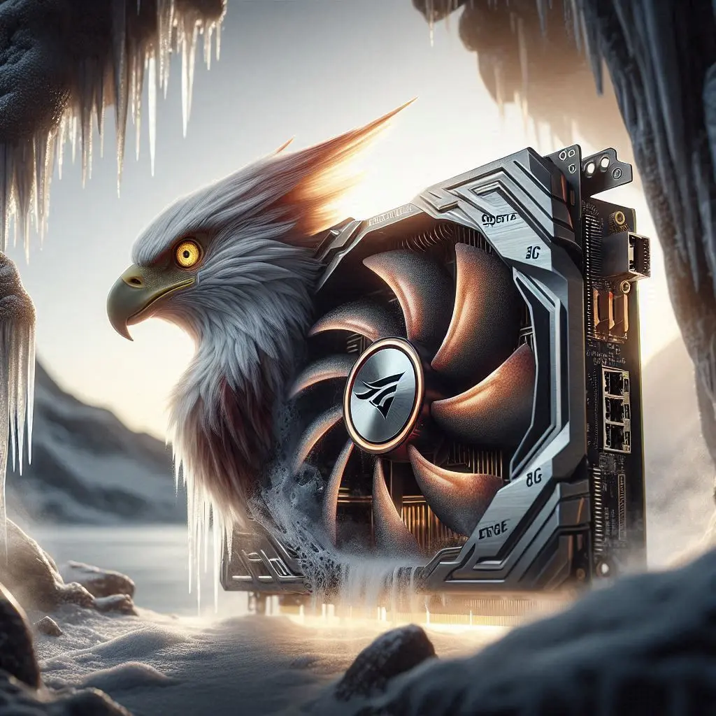 GIGABYTE RTX 4060 Eagle OC ICE 8G: Desempenho e Resfriamento Avançados