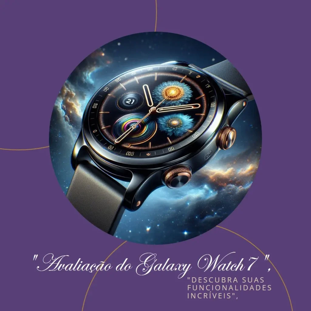Samsung Galaxy Watch7 Smartwatch 44mm LTE: Monitoramento Avançado e Design Premium