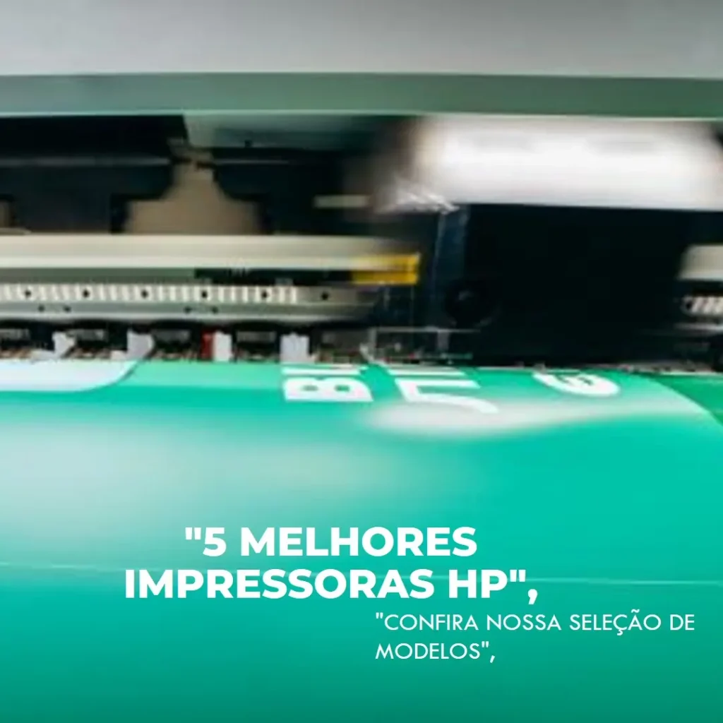 5 Melhores Modelos de impressora HP tank
