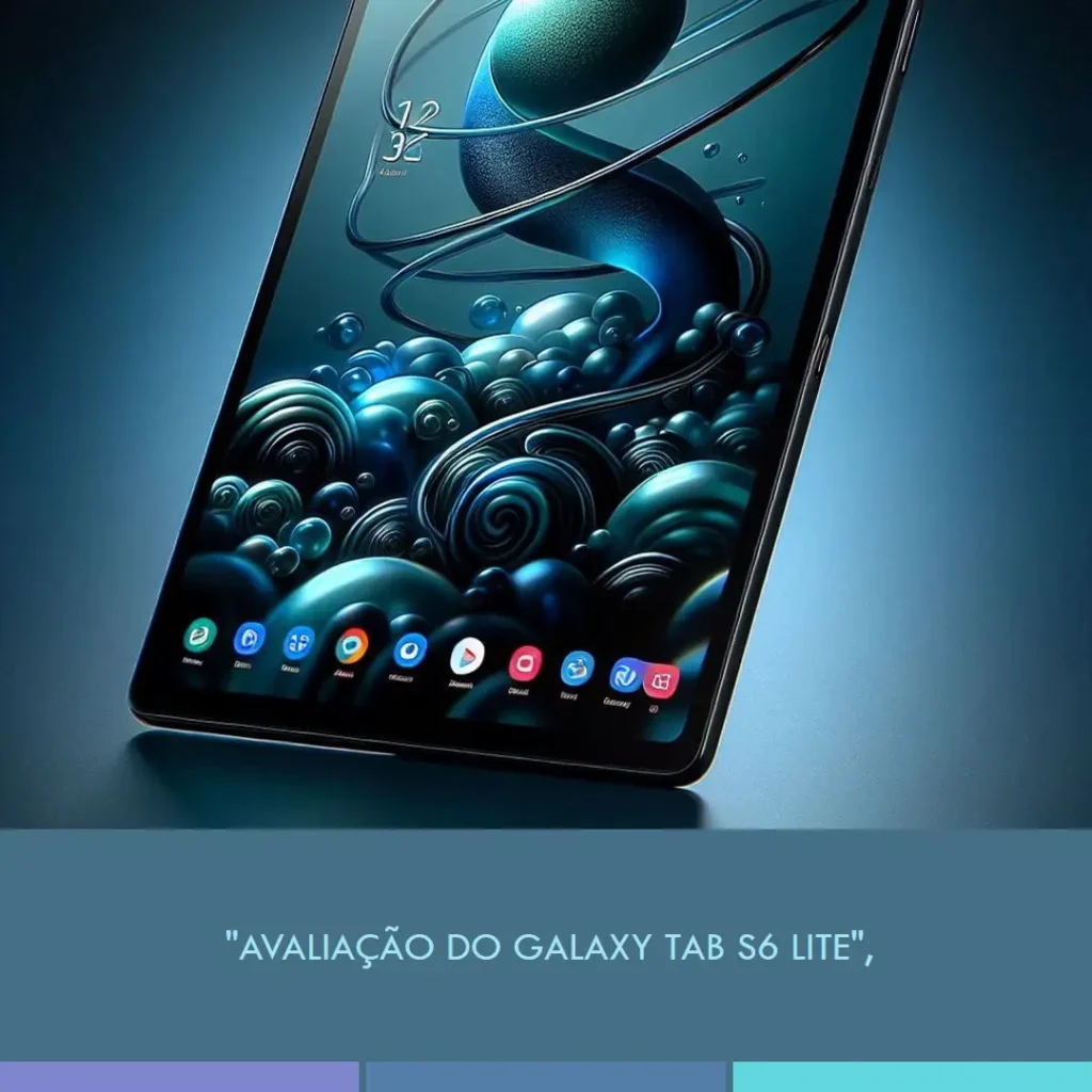 Tablet Samsung Galaxy Tab S6 Lite: Tela Imersiva e Alto Desempenho