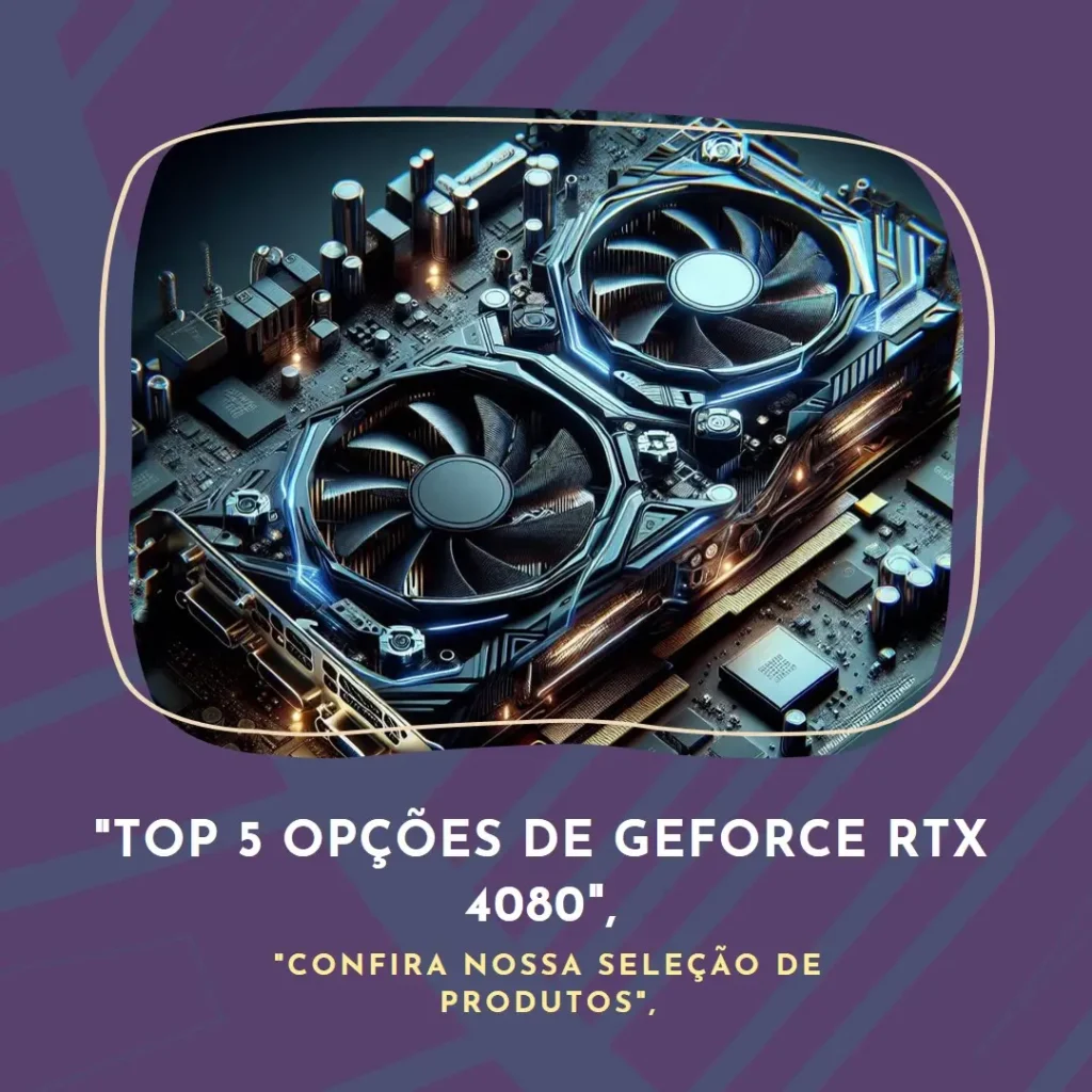 Top 5 Opções de Geforce RTX 4080 super Aorus master