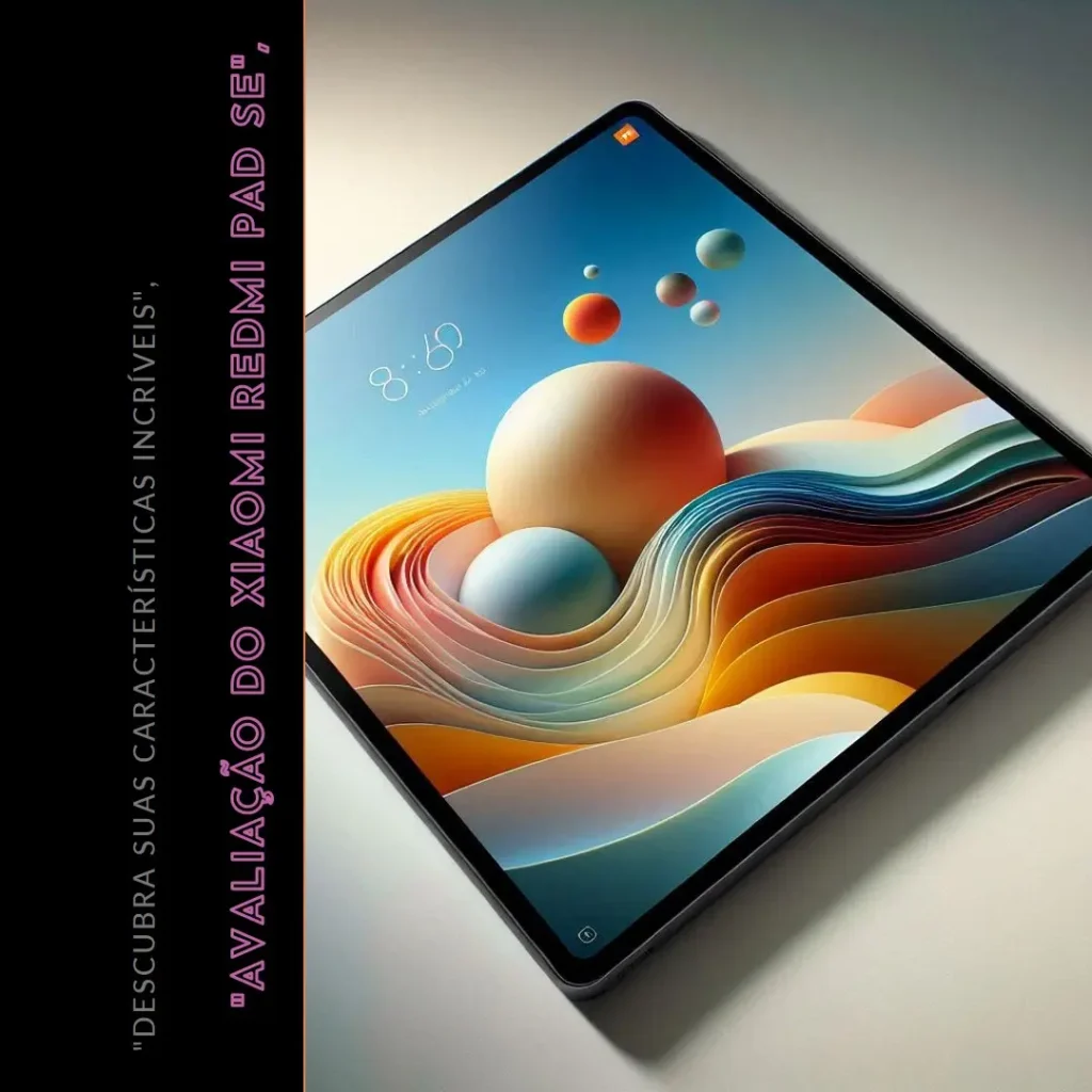 Xiaomi Redmi Pad SE 11" 8GB/256GB: Versatilidade e Desempenho