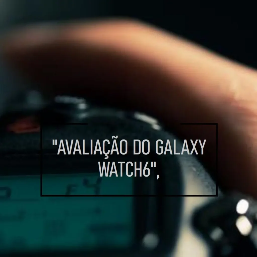 Samsung Smartwatch Galaxy Watch6 Classic LTE: Design e Funcionalidade Avançados