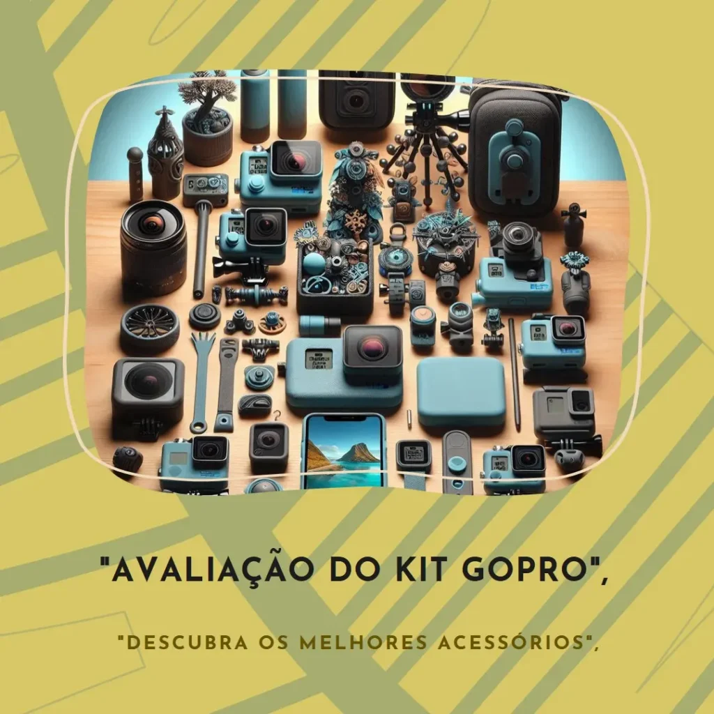 Kit Acessórios Completo Para GoPro Hero 13 Black – Caixa Estanque e Dome