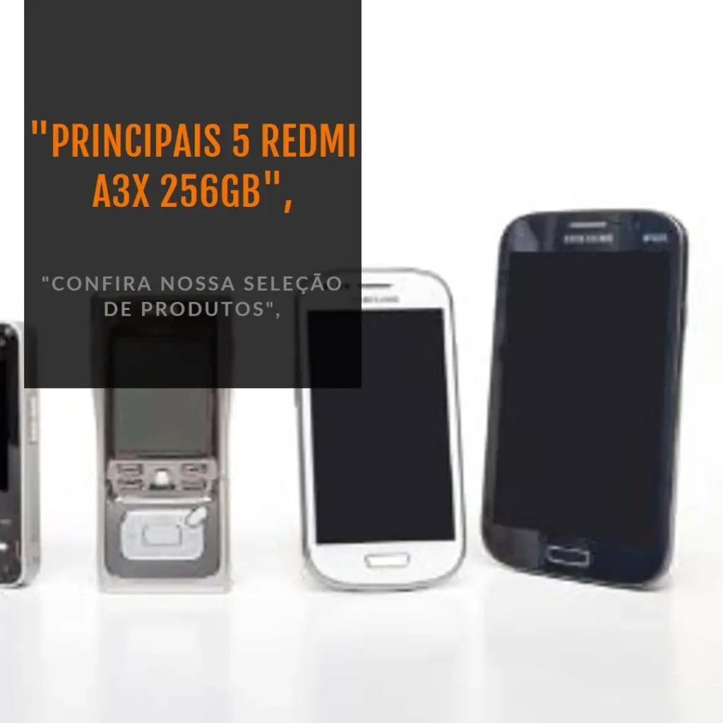 Principais 5 Redmi A3x 256gb