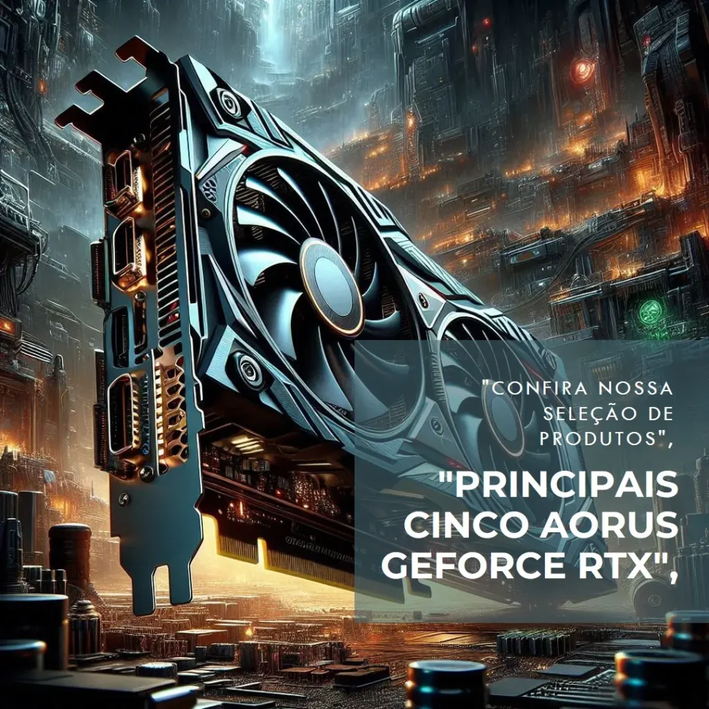 Principais Cinco Aorus Geforce RTX 4070 master