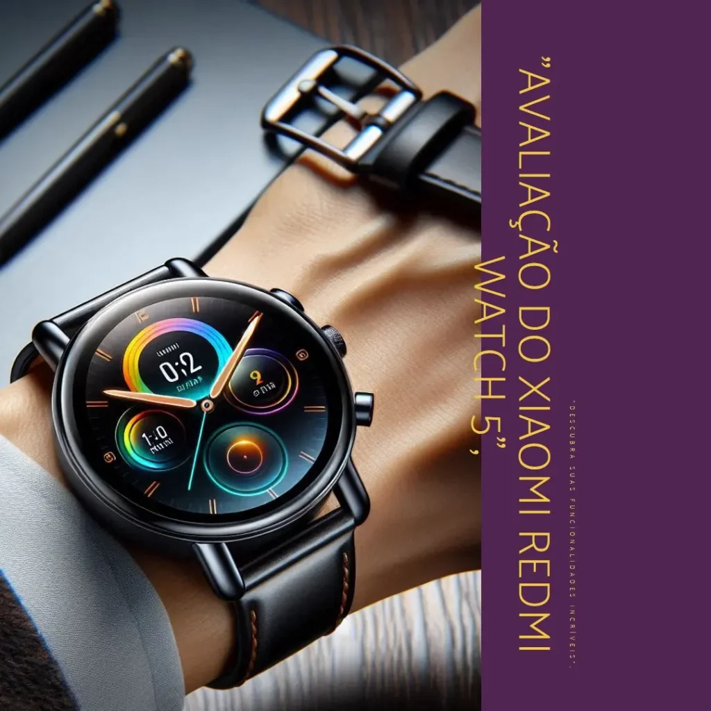 Xiaomi Redmi Watch 5 Active: Modernidade e Funcionalidade