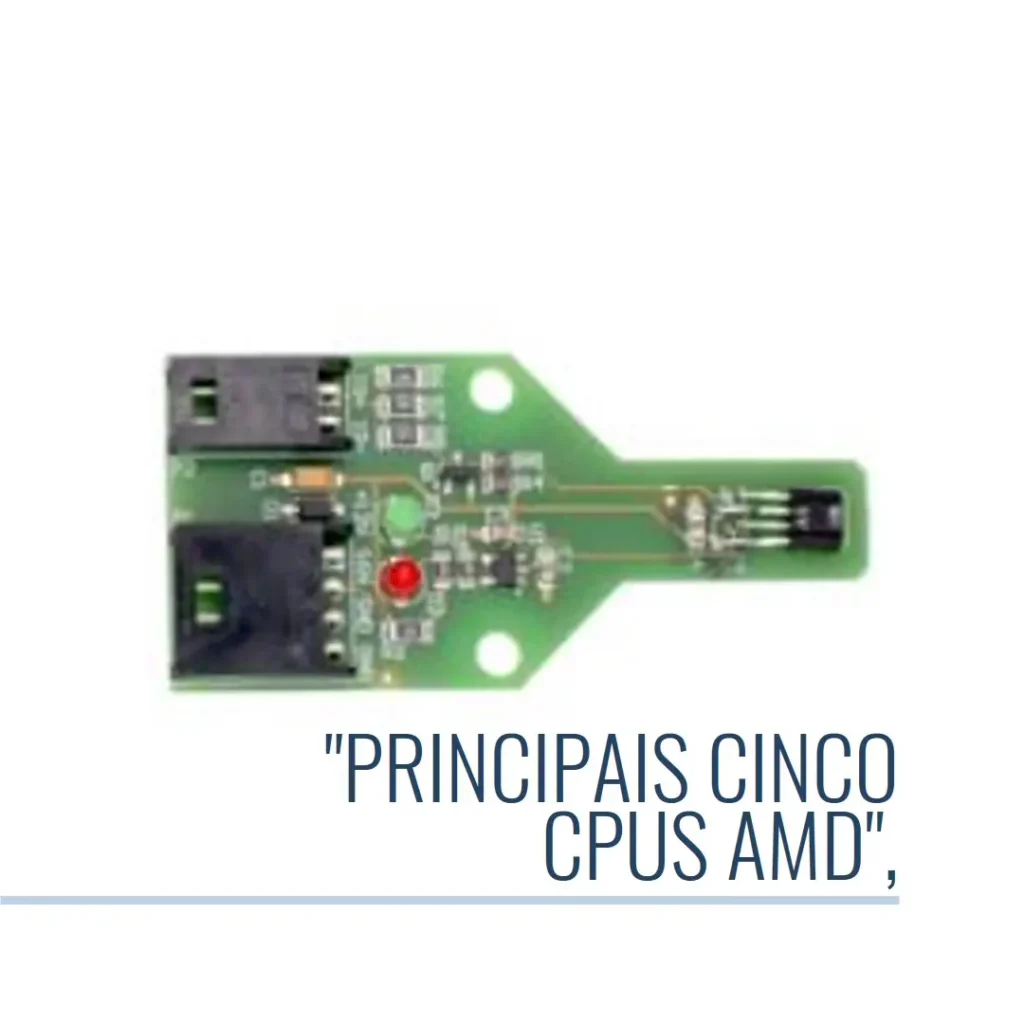 Principais Cinco cpu AMD Ryzen Threadripper pro 7995wx