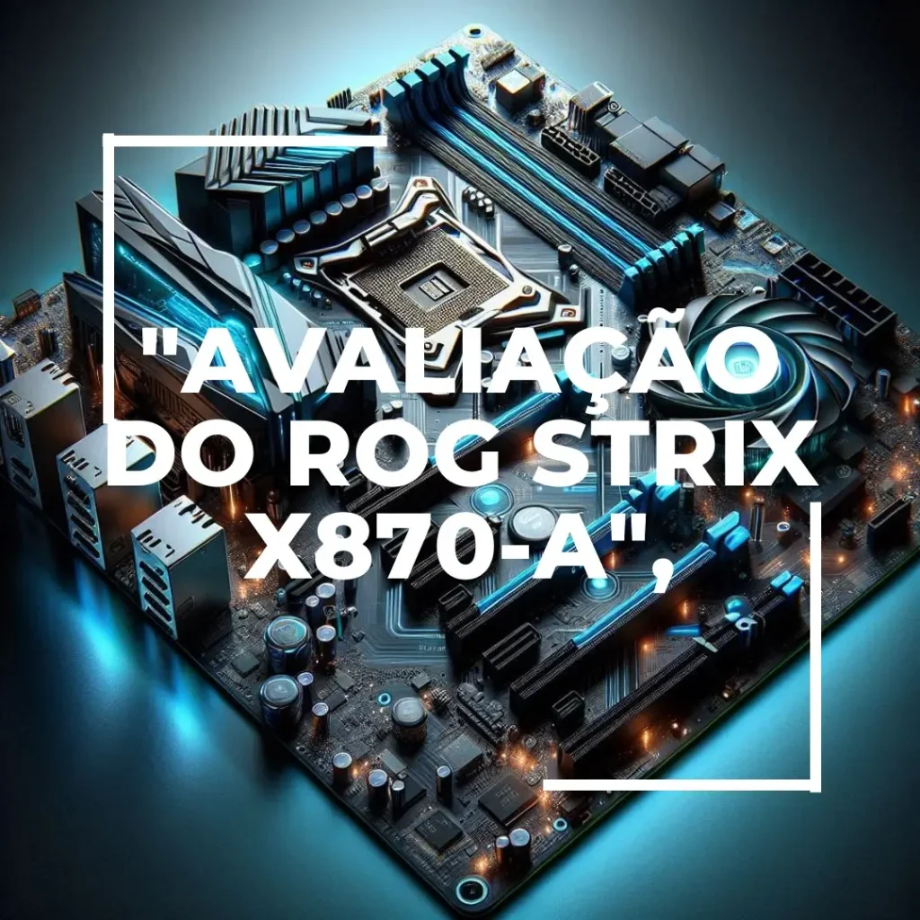 ROG Strix X870-A Gaming WiFi: Desempenho Superior para Gamers