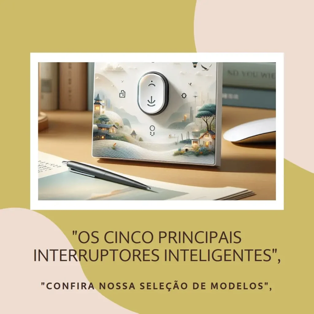 Top Cinco Modelos de interruptor inteligente nova digital