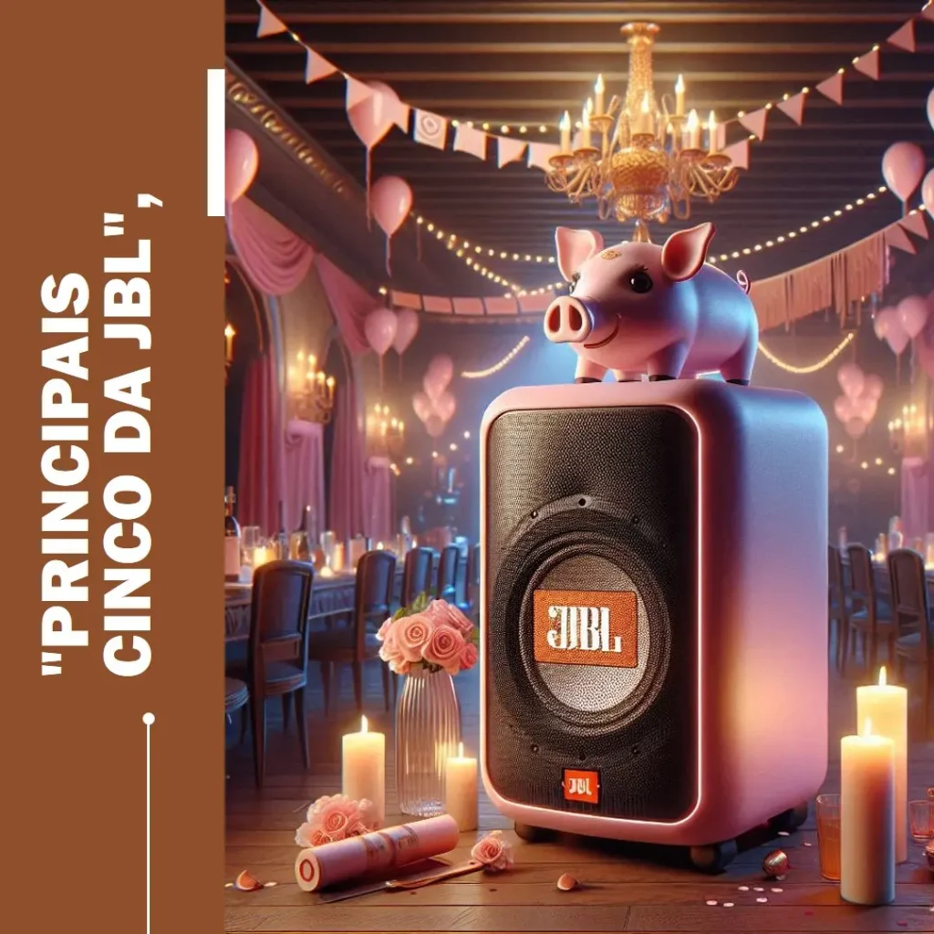Principais Cinco caixa de som JBL partybox club 120