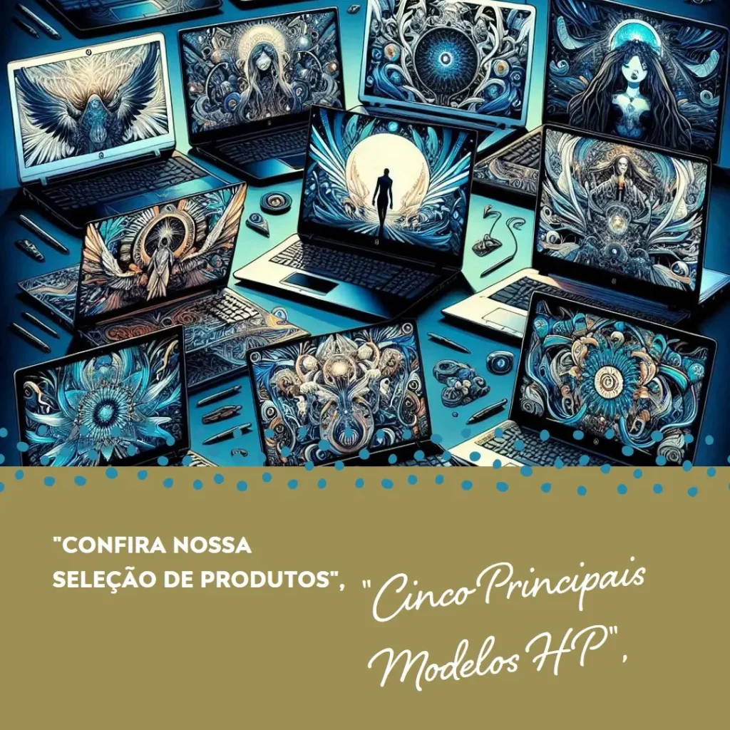 Cinco Principais Modelos de computador da HP