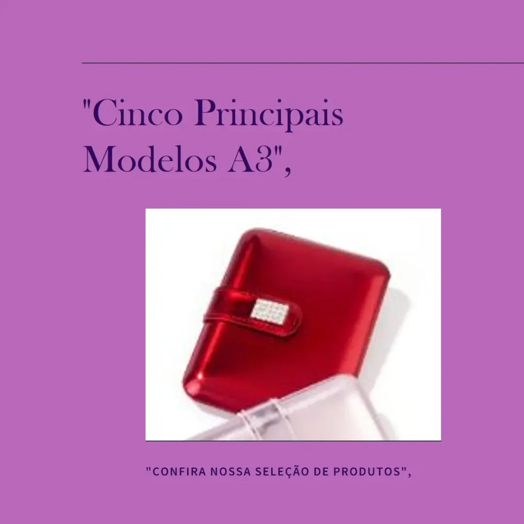 Cinco Principais Modelos de A3 celular Redmi