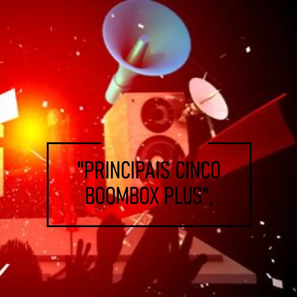 Principais Cinco caixa boombox plus aiwa