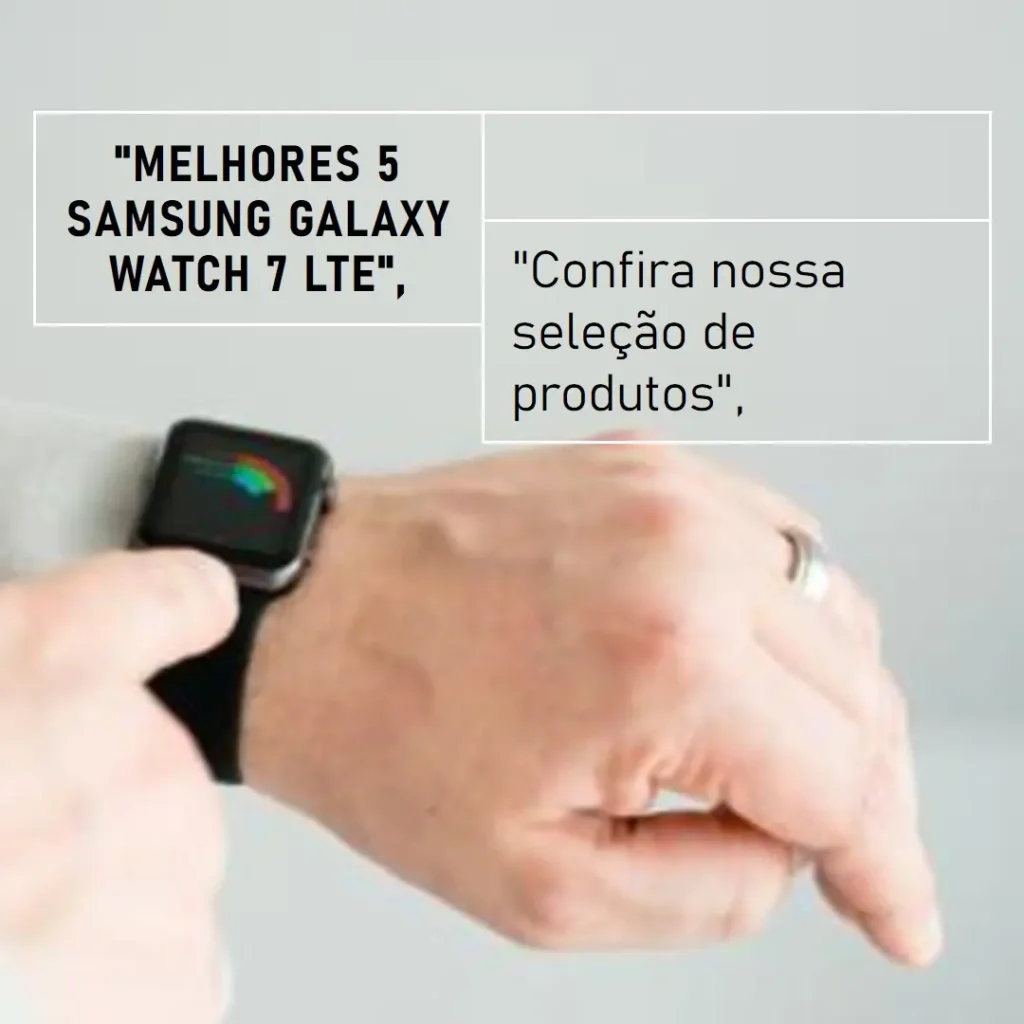 Melhores 5 Samsung Galaxy watch 7 lte