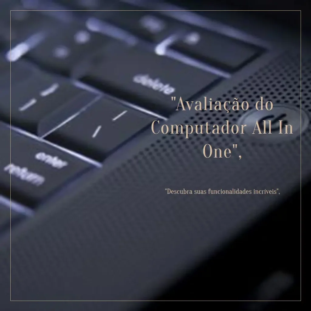 Computador All In One Intel Core i5 21,5" Full HD 16GB SSD 512GB