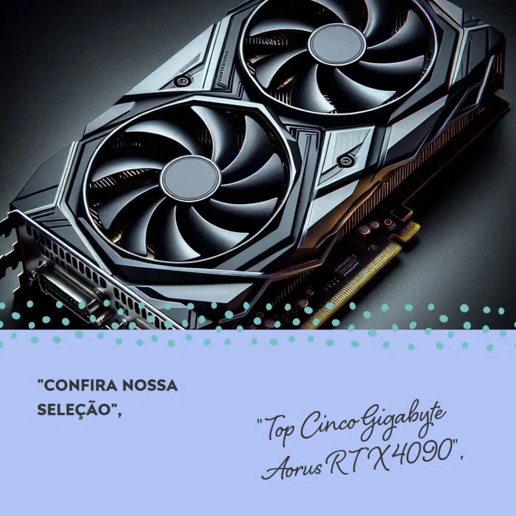 Top Cinco Gigabyte Aorus Geforce RTX 4090 master 24gb
