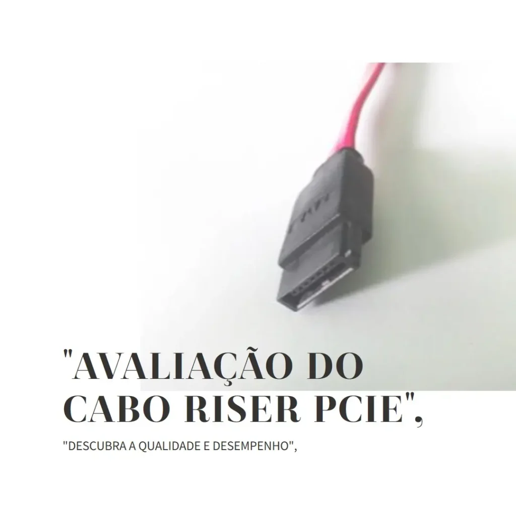 LINKUP Cabo Riser PCIE 5.0: Desempenho e Compatibilidade Superior