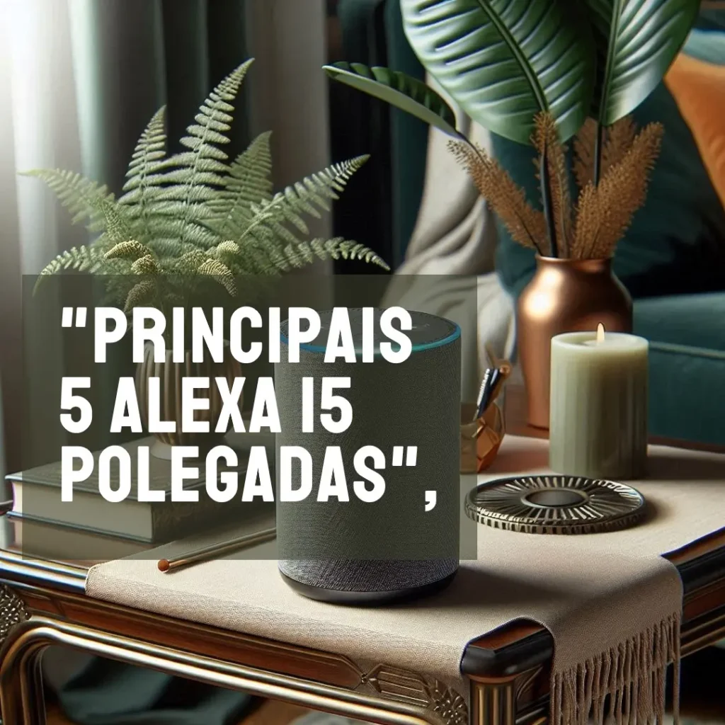 Principais 5 Alexa 15 polegadas