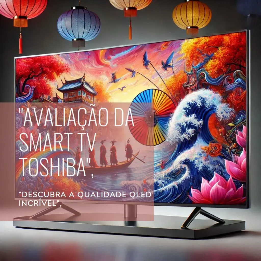 Smart TV 65" Toshiba QLED 4K Vidaa: Qualidade e Tecnologia em um Só Lugar