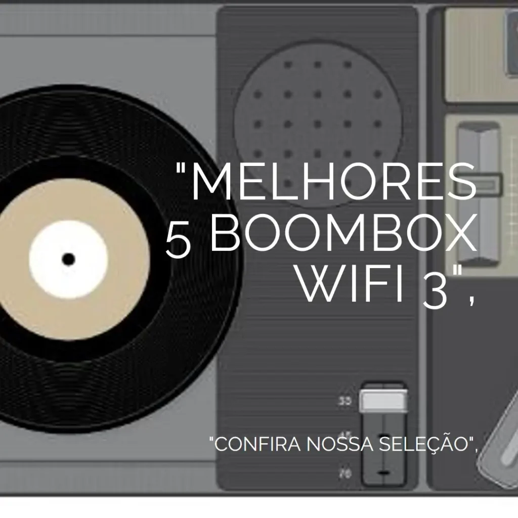 Melhores 5 Boombox wifi 3