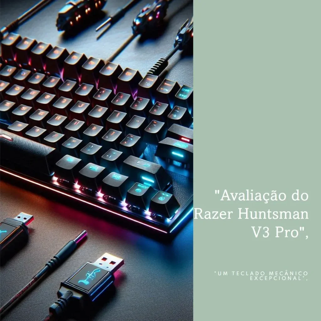 Razer Huntsman V3 Pro TKL: Desempenho e Precisão para Gamers