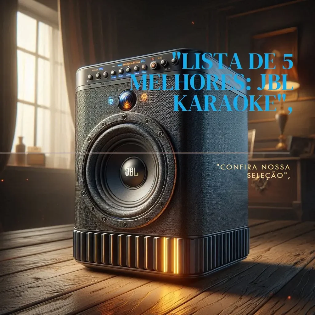 Lista de 5 Melhores:  JBL karaoke