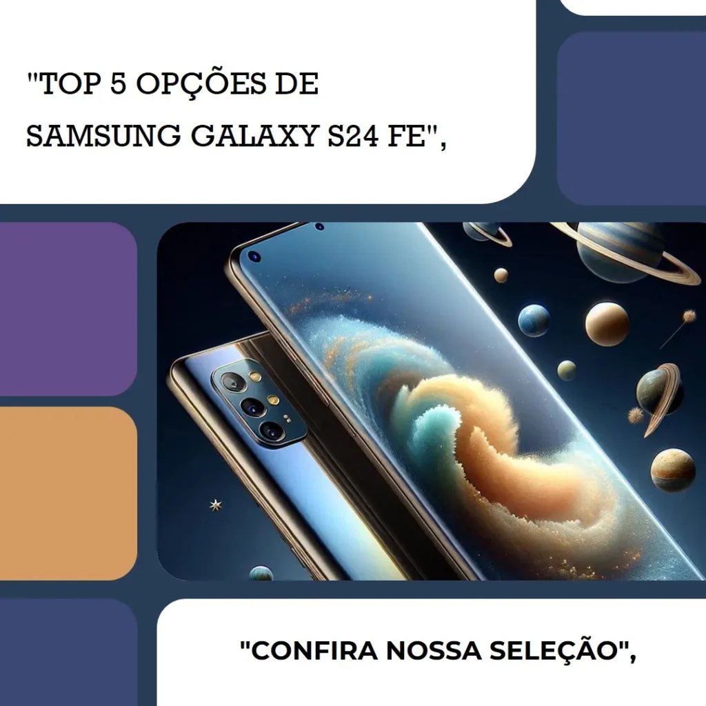 Top 5 Opções de Samsung Galaxy S24 FE 128gb