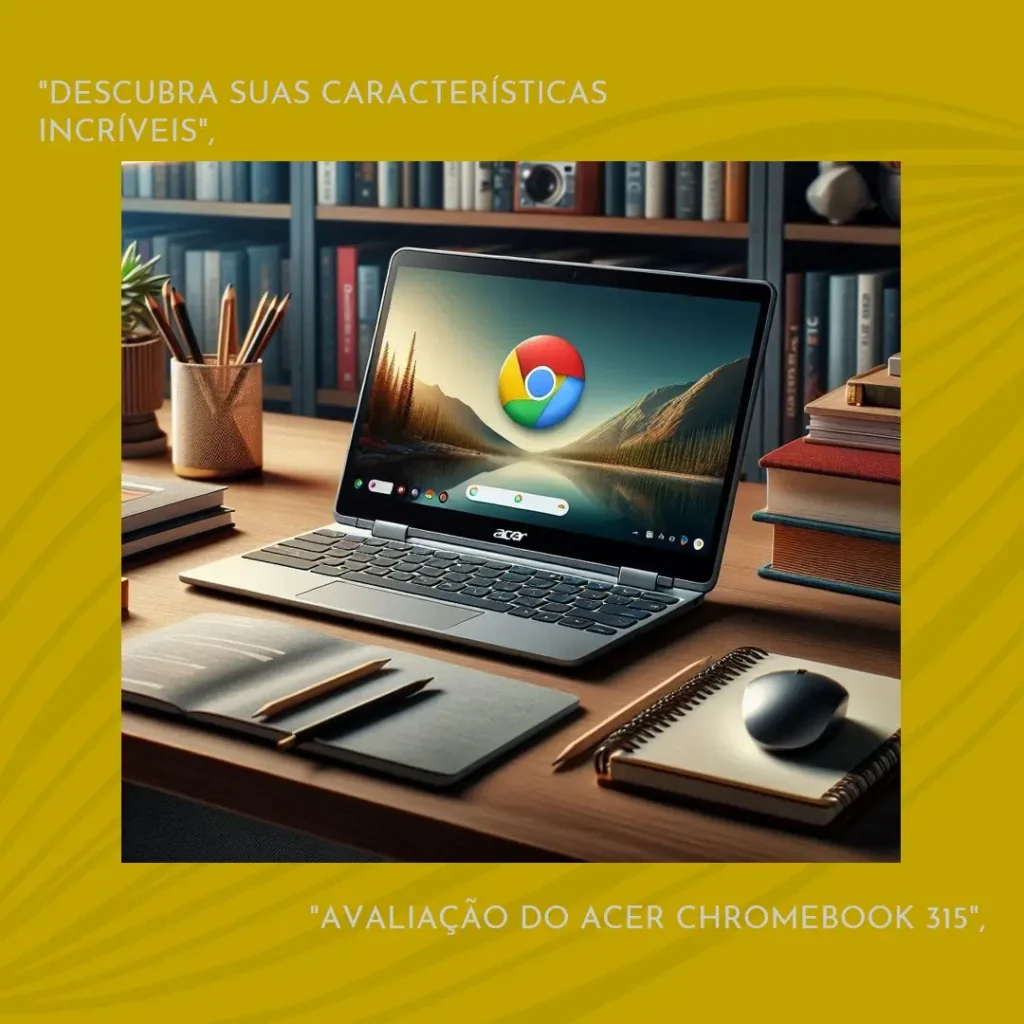 Acer Laptop Chromebook 315: O modelo ideal para estudantes e profissionais