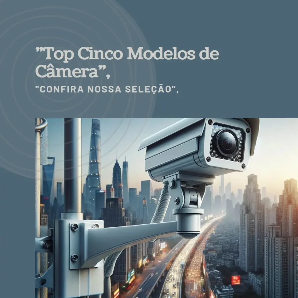 Top Cinco Modelos de câmera de segurança wifi externa